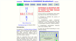 Desktop Screenshot of breatheheart.com